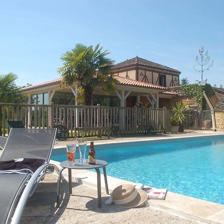 Hotel Le Mas De Castel - Piscine Chauffee Сарла-ла-Канеда Екстер'єр фото